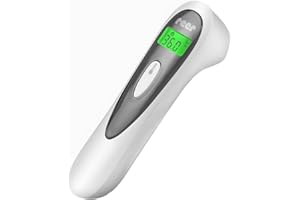 Reer Colour SoftTemp 3in1 Infrarot-Fieberthermometer fürs Baby mit optischem Fieber-Warner weiß