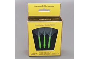 ‎CUESOUL CUESOUL ROST T19 Integrierter Dartschaft und Flights Big Wing Shape, 3er-Set