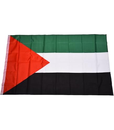 Bandiera della Palestina in poliestere - 90 x 150 cm o 60 x Bandiera della Palestina in poliestere - 90 x 150 cm o 60 x