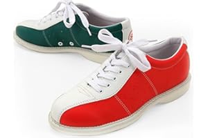 WJFGGXHK Herren Bowlingschuhe, Leichte Flache Sohle-Frauenschalen Schuhe Komfort-Bowling-Trainer
