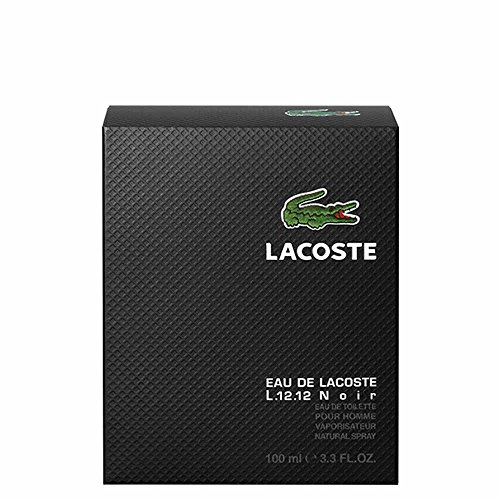 LACOSTE L.12.12 Noir EDT Vapo 100 ml, 1er Pack (1 x 100 ml) - 5