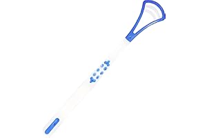 PARENCE. - Trestegs tungskrapa - hygienisk, ergonomisk, hållbar - Tungskrapa - 18cm, slumpmässig färg