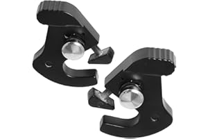 TOTMOX Kit de loquet de fixation amovible pour dossier de moto Sissy Bar compatible avec Harley