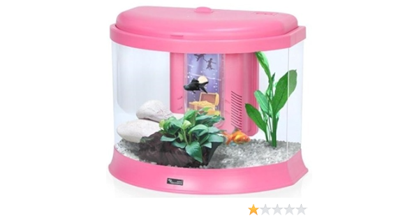 pink fish tank