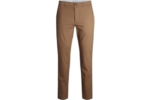 JACK & JONES PLUS jpstmarco jjdave lc noos pls - spodnie chino Mężczyźni
