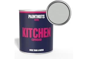 PaintNuts Kitchen Cupboard Paint - RAL-7035 - LIGHT GREY Satin 250ml Tin