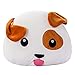 Produktbild Puppy Emoji Hund Weiche Gefüllte Plüsch Kissen - 38x32x10cm große Emoticon Kissen - Geschenk für Jungen, Mädchen, Kinder