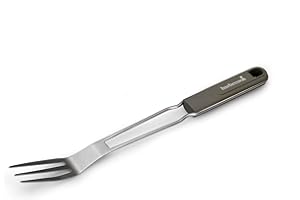 Barbecook Army Style Tenedor Mediano, Negro, 38x3.5x4.3 cm