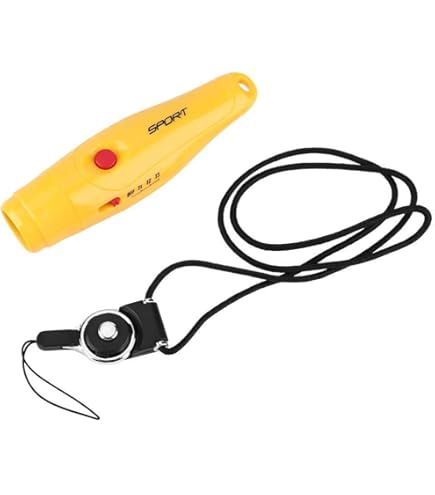 Fischietto Elettronico GAOUTO Con LED - 3 Toni, 125 DB, Per Sport E Emergenze