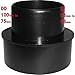Produktbild Staubabsauger Schlauchverschraubung Reduzierstück 100/75 OD 100 mm auf 75 mm, ID 93 mm auf 68 mm Absaugung Reduzierkegel Adapter