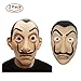 Produktbild MIMINUO 2 Stück Dali Maske Latex Maske Salvador Dali Latex Maske La Casa De Papel Wimperntusche Realistische Prop Gesichtsmaske Neuheit Cosplay Kostüm Party Maske