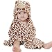 DINGANG Spring Autumn Kid Baby Girl Boy Bathrobe Towel Cloak Ultra-soft Flannel Baby Blanket,0-6 Years Old