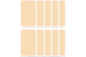 JUKOTA 10uds Parches para Cubrir Tatuajes, Invisibles Parches Impermeables Cubrir Tatuajes Corrector Corporal Natural Transpirable Resistente Sudor Pegatinas (Piel Blanca)