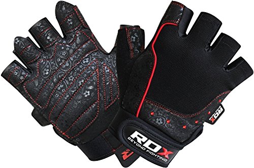 RDX Fitness Handschuhe Damen Trainingshandschuhe Frauen Crossfit Handgelenkstütze Sporthandschuhe Gewichtheben krafttraining workout Bodybuilding Gym Gloves - 8
