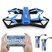 Produktbild Drohne mit Kamera Live Übertragung APP-Steuer Wifi FPV G-Sensor Headless Modus für alle Stufen-Piloten Spielzeug Geschenk Blau JJRC H43WH