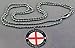 Produktbild Emailliertes Metall Anhänger England St. George Flagge Vespa, Lambretta Scooter MOD Haut Reggae Northern Soul
