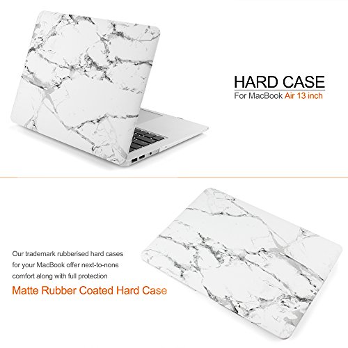 iDOO MacBook Schutzh lle Hard Case Cover Laptop H lle F r MacBook Air 13 Zoll A1369 A1466 - matt wei er Marmor exklusiv reviews iDOO MacBook Schutzh lle Hard Case Cover Laptop H lle F r MacBook Air 13 Zoll A1369 A1466 - matt wei er Marmor exklusiv