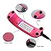 Coscelia Rainbow 9W Mini USB UV Lamp Nail Dryer Curing UV Gel Polish Art Tips Tool (Pink)