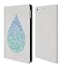 Produktbild Offizielle Cat Coquillette Ombre Wassertropfen Aquarell Illustrationen 2 Brieftasche Handyhülle aus Leder für Apple iPad mini 4