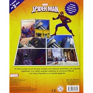 Spider-Man. Libroaventuras: Incluye un cuento, figuritas y un tapete para jugar