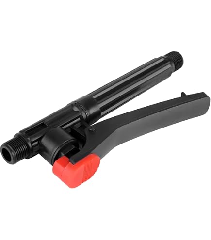 Poignée Pulvérisateur à Gâchette Jardin - En Plastique, 190 Mm - Pour Tuyau D'arrosage, Désherbage, Traitement - Contrôle Débit Facile
