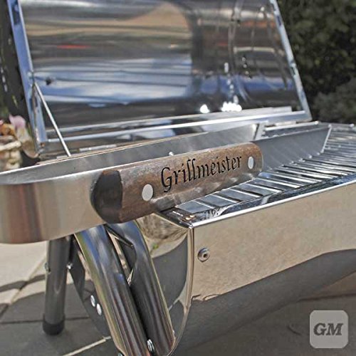 Grillzange mit Gravur | Edelstahl | Personalisiert auf der Vorder- und Rückseite | Geschenkidee für echte Grillmeister - 2