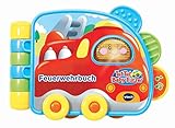 5 liebevoll gestaltete Seiten Vtech 80-502004 80-502004-Tut Baby Flitzer-Feuerwehrbuch, Mehrfarbig