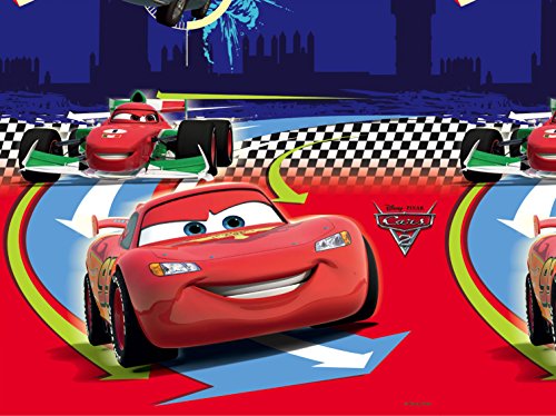 37-teiliges Disney PIXAR Party-Set Cars Formula – Teller Becher Servietten Tischdecke für 8 Kinder - 5