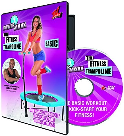 PowerMaxx VITALmaxx 00148 Trainings DVD for Fitness Trampoline Basic | Workout DVD | Fitness DVD
