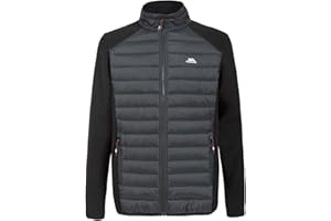Trespass Mens Padded Fleece Jacket Saunter