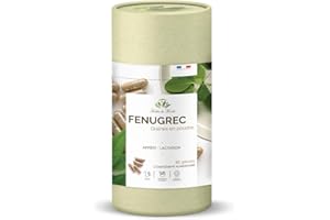 Herbes du Monde - Fenugrec Gélules - Favorise la prise de poids et la Lactation - Complément Alimentaire naturel - 1 boite de 80 Gélules