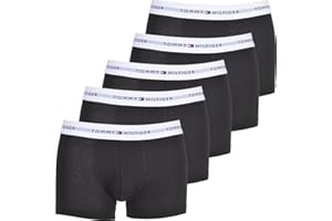 Tommy Hilfiger Boxers Caleçons Homme Lot de 5 Coton avec Stretch