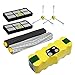 Price comparison product image Compatible Battery for iRobot Roomba 4500 mAh + Brushes and filters kit for Series 880 881 882 883 884 885 886 887 888 889 890 891 892 893 894 895 896 897 898 899