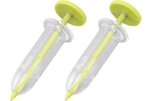 2 PCS Super Semoir Semoir Planteur, Distributeur De Semences De Plantes De Jardin Semences De Jardin Outil De Semis Outil De Semis Semoir Semoir pour Potager Ferme Jardin (Jaune)
