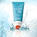 Belle Azul Dual Facial Cleanser with Built-In Cleansing Brush. Purifying Formula with Gentle Cucumber Extracts and Argan Stem Cells 150 ml / 5.28 fl oz