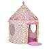 Produktbild Sonyabecca Baumwolle Princess Castle Zelt Pop Up Zelt Playhouse mit 5 Meter batteriebetrieben Dekoration im Innenbereich Lichterkette 50 LED Schneeflocken lightiing für Mädchen
