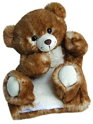 Doudou et Compagnie Peluche Marionnette ours 25 cm - Histoire d'Ours