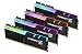 Produktbild G.Skill F4-3000C16Q-32GTZR - 32GB (8GBx4) G.SKILL Trident Z RGB DDR4 PC4-24000 3000MHz