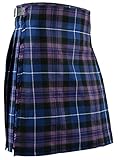 Disponible en Wallace, Blackwatch, Pride of Scotland, Royal Stewart, Gris, Negro Tartans. Gran cantidad de tela para agradable pliegue deap