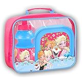 	Frozen - Bolso con fiambrera y cantimplora, 24 x 20 cm (Sun City RNA101403)	