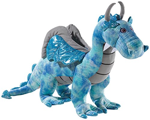 Preisvergleich Produktbild Heunec 735057 - Drache stehend, XL, blau / silber / grau