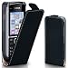 Produktbild Nokia C2-01 Hülle Schwarz [OneFlow 360° Klapp-Hülle] Etui thin Handytasche Dünn Handyhülle für Nokia C2-01 Case Flip Cover Schutzhülle Kunst-Leder Tasche