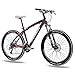 Produktbild 26" Zoll ALU MTB MOUNTAINBIKE FAHRRAD CHRISSON ALTERO 2.0 UNISEX mit 24G DEORE 2xDISK HYDR schwarz matt MJ 2018