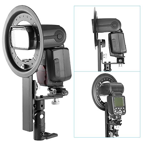 Neewer   Professionnel Protable Off-Appareil Photo Flash Softbox   Stand Kit pour Nikon SB900 SB800 SB600  Canon 580EX 580EXII 430EXII 430EX  Neewer TT860  TT850  TT560  Yongnuo  Nissin  Pentax  Olympus et autres Speedlite avec Universel Hotshoe  comprend   1  24  x24    60x60cm Speedlite Softbox    1  L-Bracket   Anneau de Flash    1  Couverture Ext  rieure Blanche    1  9 pi   260cm Photo Studio Lumi  re Tr  pied    1    tui