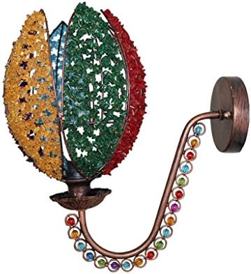 ZWX Lotus Wall Lamp European Style Mirror Front Light Bedroom Wall Lights Creative Lamps And Lanterns Bohemian Style -E14