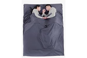 BAO CORE Pordable Travel Double Sleeping Bags on Business Travel Hotel Lightweight Health Sleeping Sack Prevent Dirty Adult Sheet Bedding Bag