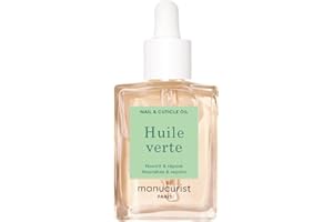 Manucurist - Huile Verte Ongles - Huile Cuticules Ongles- Nourrit et Régénère Ongles et Cuticules - Favorise la Repousse - Mélange 6 Huiles, 99% Bio Oil - Soin Pour Les Ongles - Cuticle Oil - 15ml