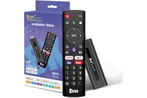 SZSEYNMY Android TV Stick2GB RAM 16GB Quad-Core 64bit Dual WiFi 2.4G/5G 4K HDR10+ Ultra USB HD Smart TV Stick (H 2+16 APP)