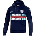 Sparco Martini Racing Sweatshirt, Navy Blue, Standard Unisex Adult, multicoloured, Large