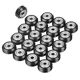 Hechas de material POM de alta calidad, estas ruedas son duraderas y resistentes.